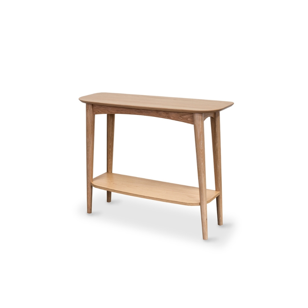 Oslo Console Table with Shelf image 0